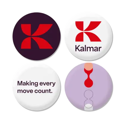 Kalmar Stickers in four designs
