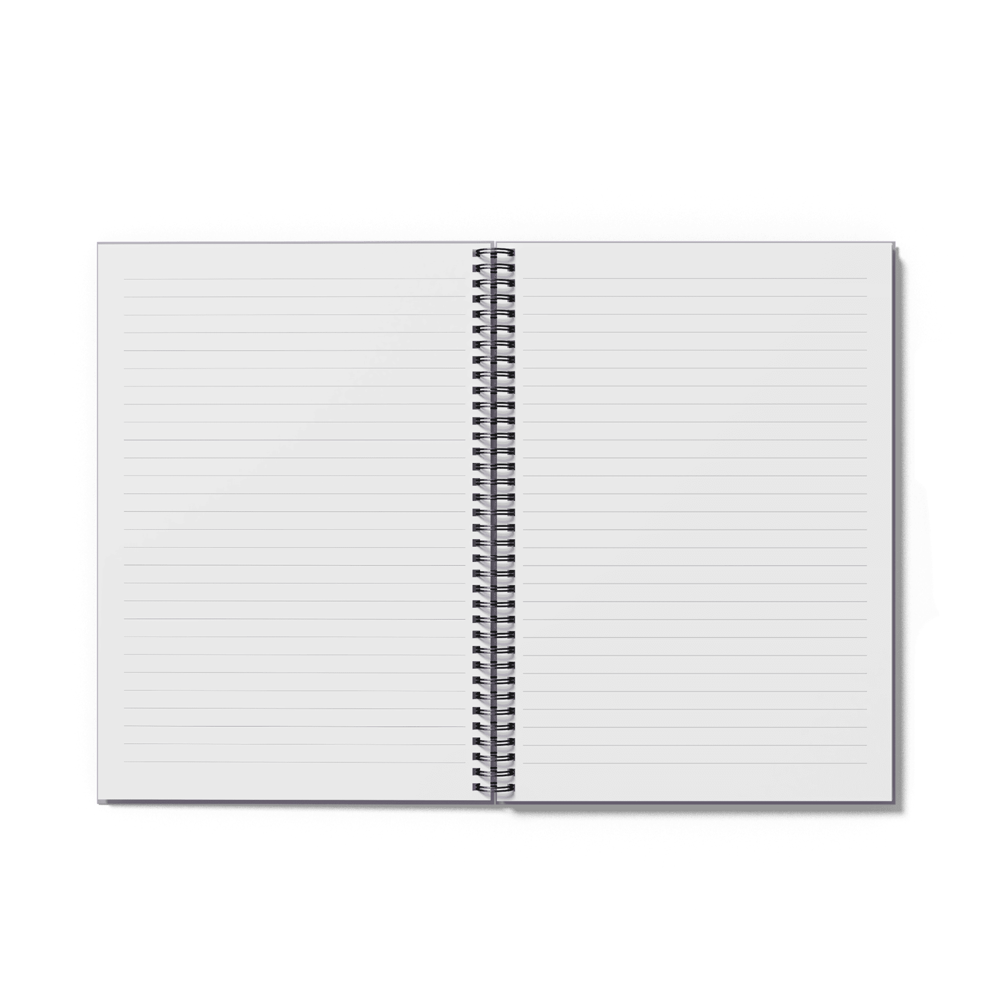 light purple notebook with Kalmar logo and graphics on