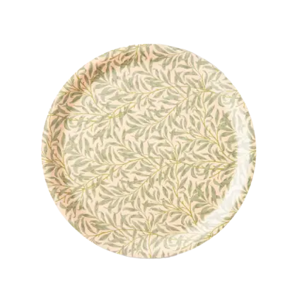 tray with floral pattern