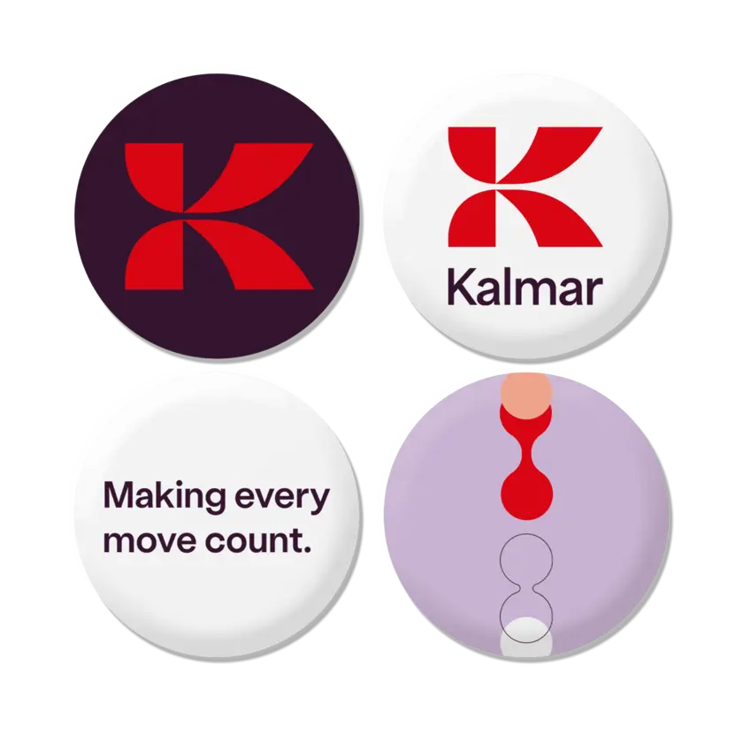 Kalmar Stickers in four designs
