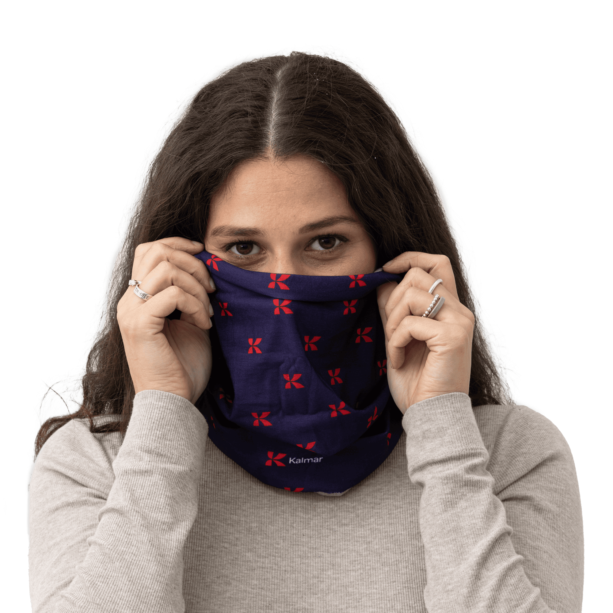 multiwear branded with kalmar logo on model