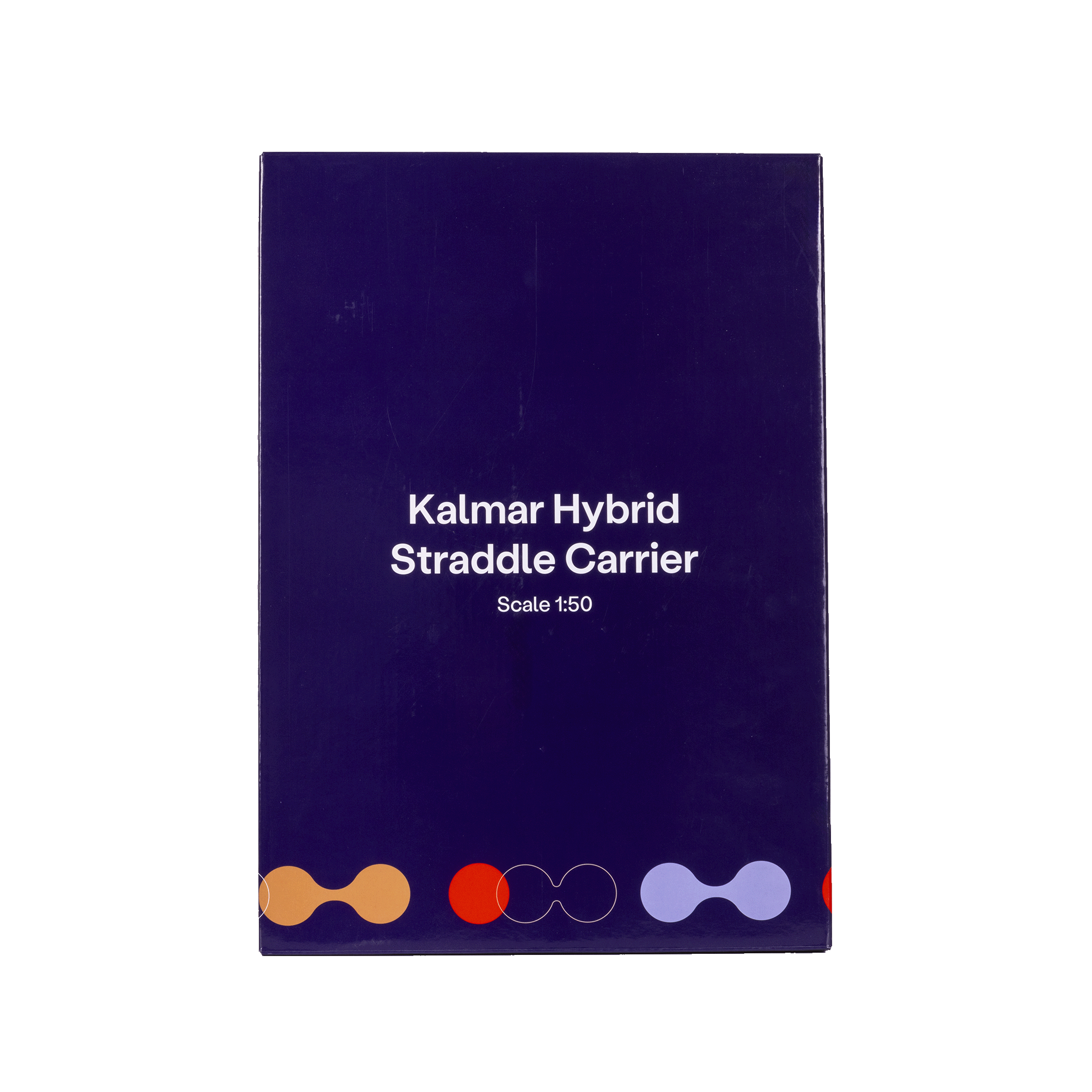 scale model straddle carrier with kalmar branding