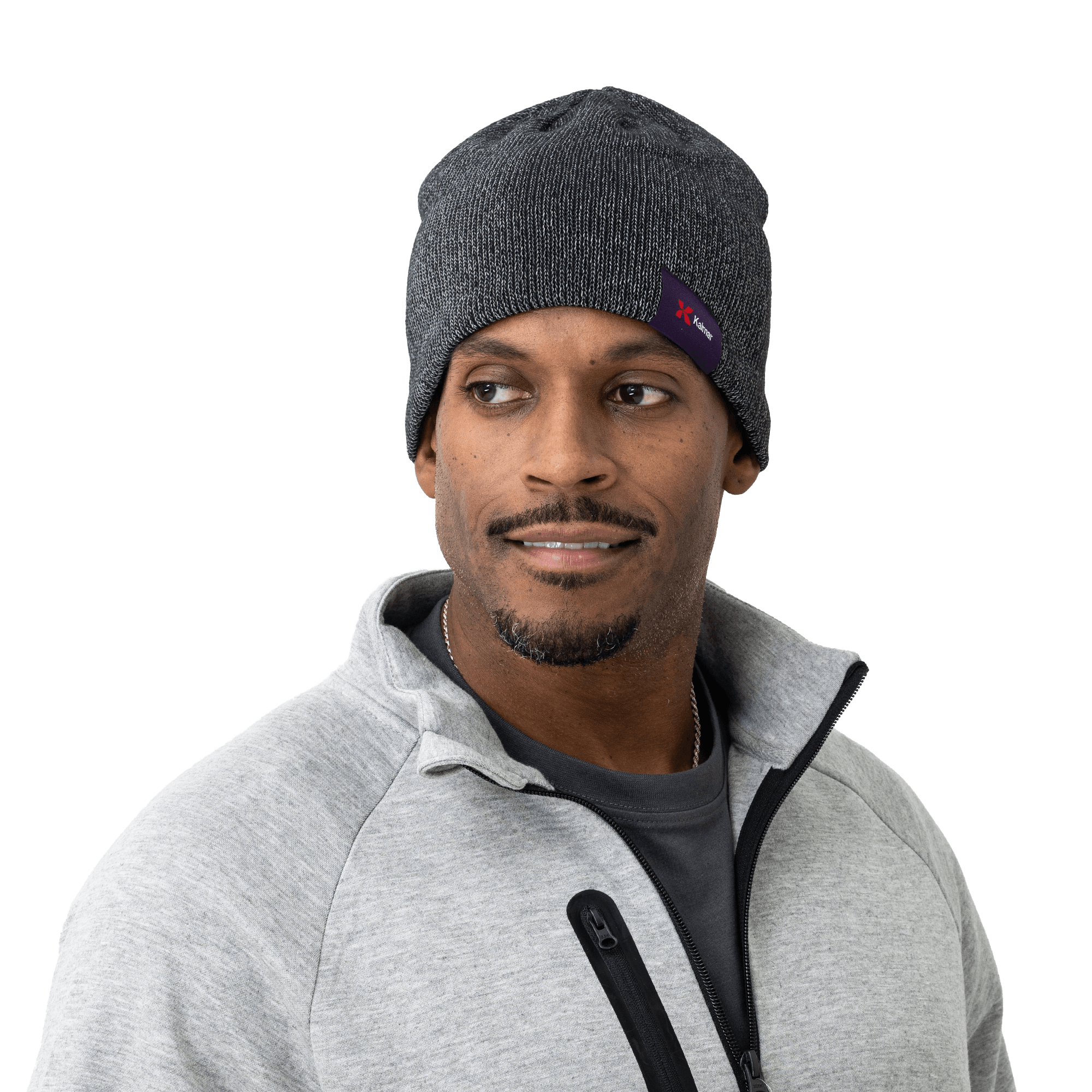 reflective beanie with kalmar label