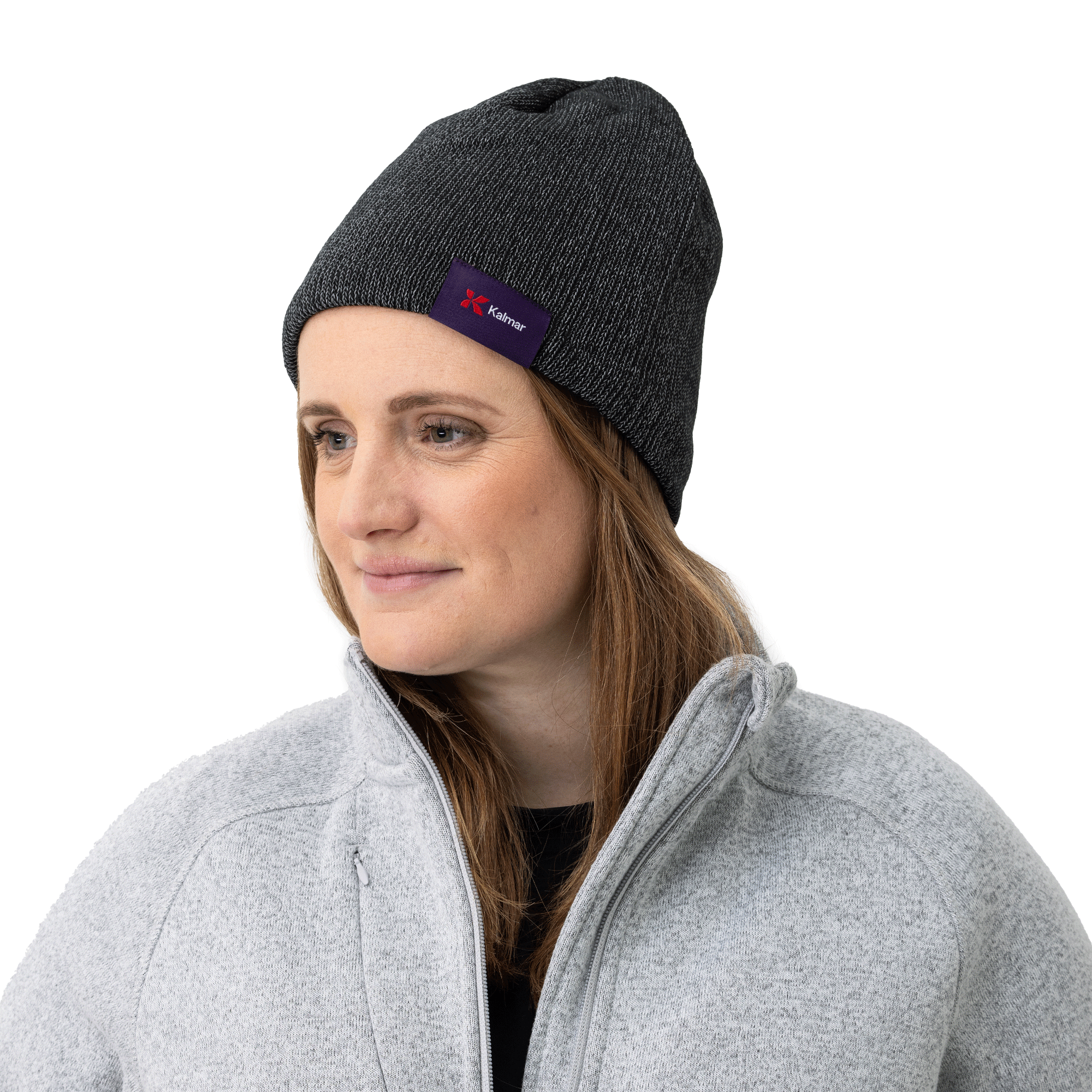 reflective beanie with kalmar label